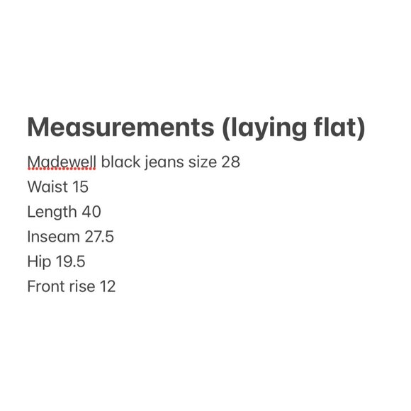 Madewell Perfect Vintage Straight Jeans Womens 28 Black High Rise Classic Casual - Picture 6 of 15